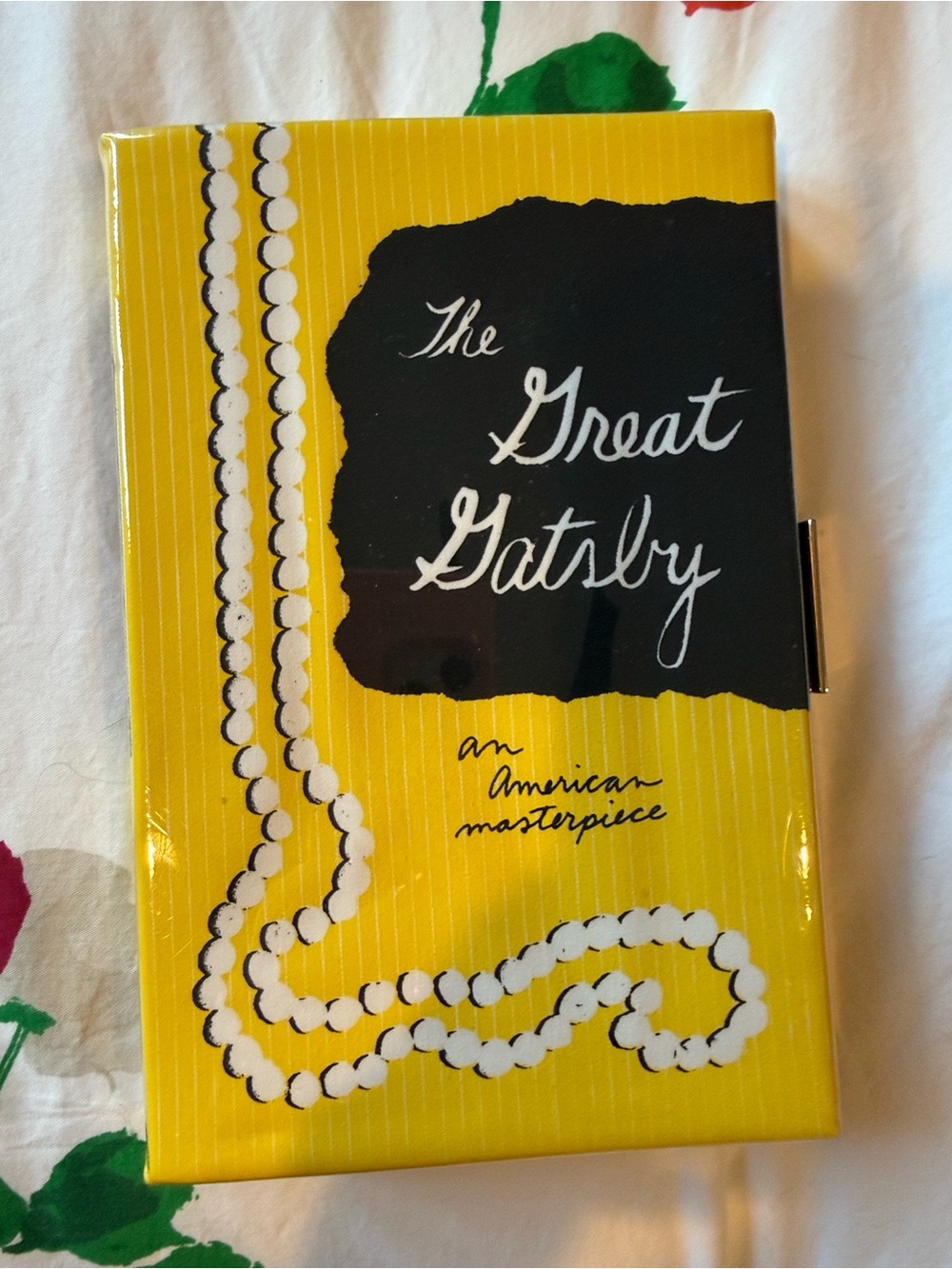 Kate Spade book clutch- the great gatsby